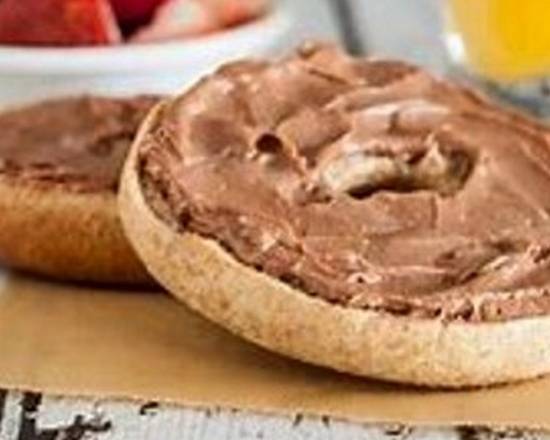 Order Nutella Bagel food online from Shayna's Place store, Dallas on bringmethat.com