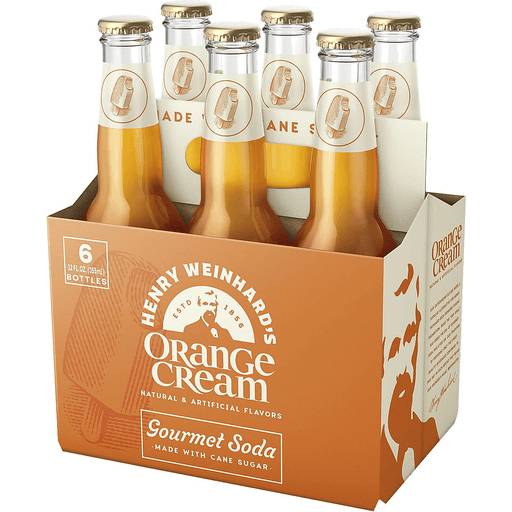 Order Henry Weinhard's Orange Cream Soda (6PK 12 OZ) 52447 food online from BevMo! store, Greenbrae on bringmethat.com