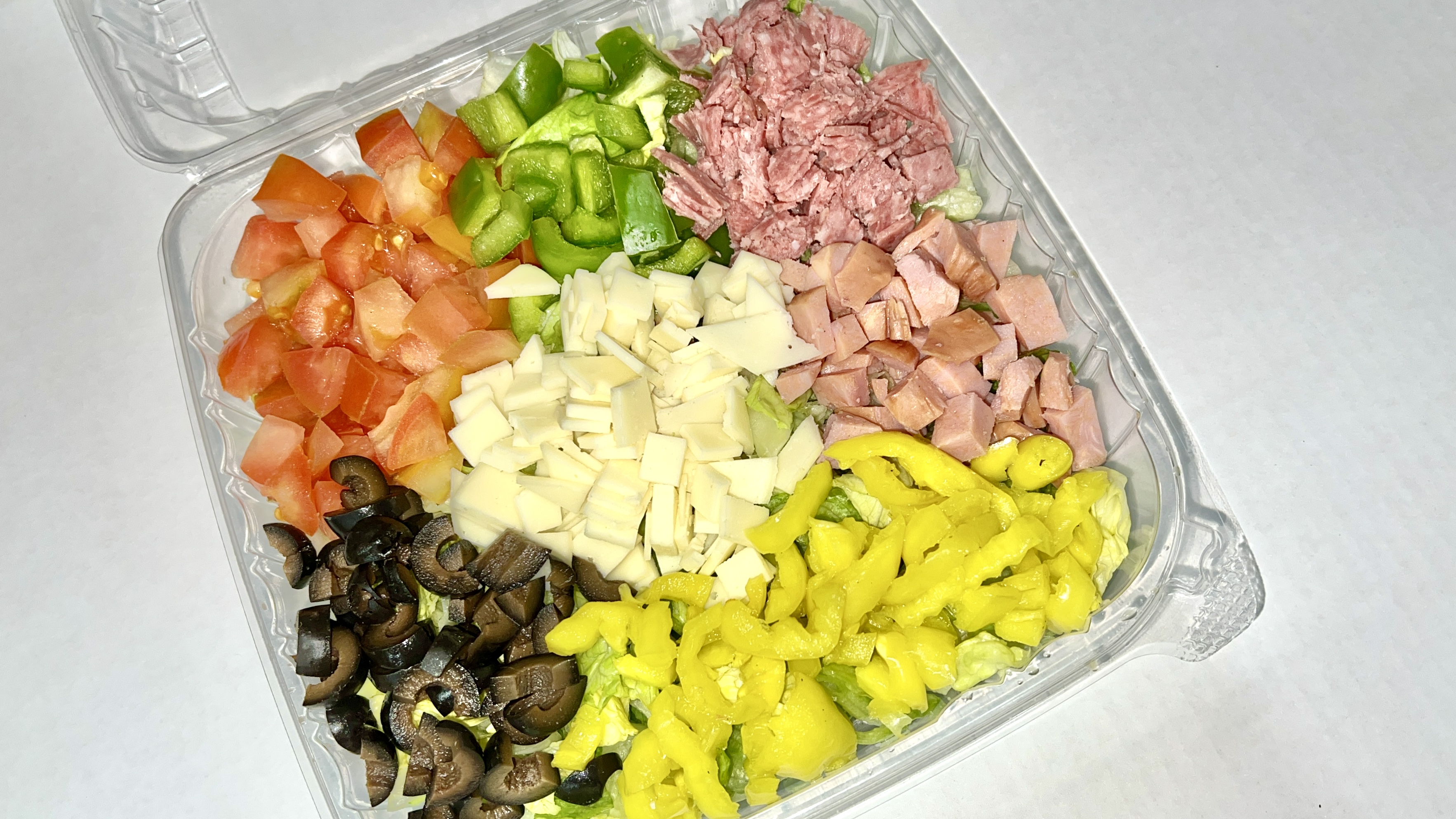 Order Medium Personal Antipasto Salad food online from Buscemi store, Clinton Township on bringmethat.com