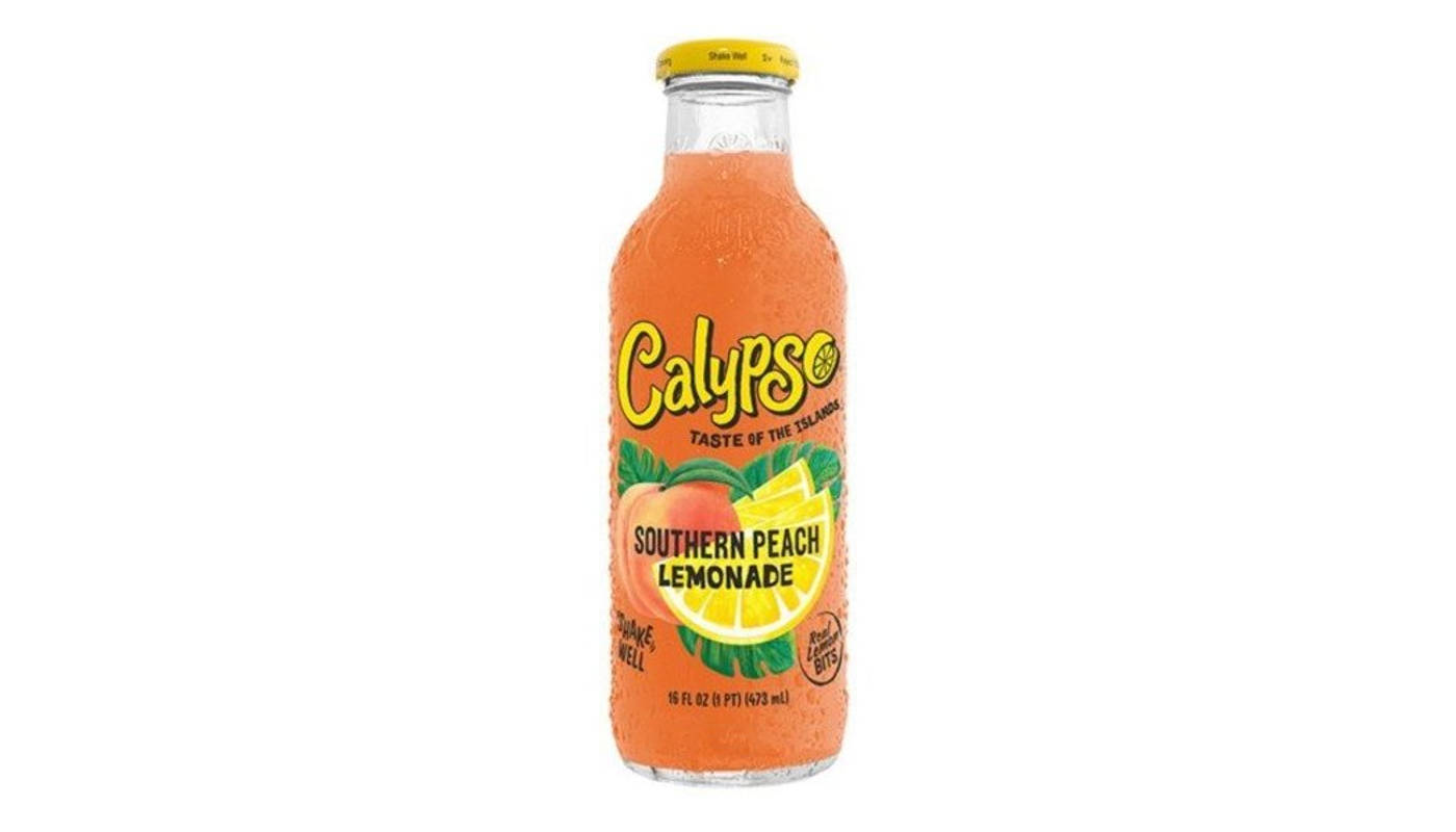 Order Calypso Lemonade Southern Peach 16oz Bottle food online from Circus Liquor store, Los Angeles on bringmethat.com