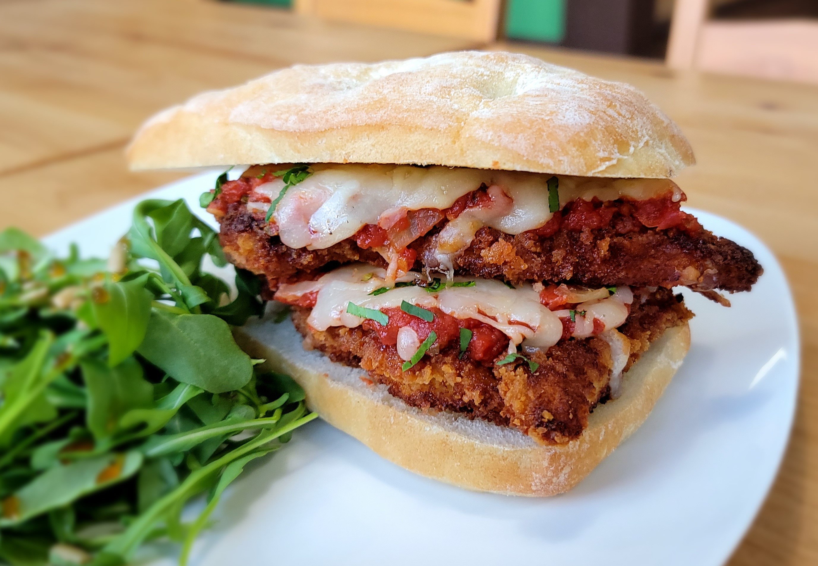 Order Chicken Parm Sandwich food online from Cfp Cafe store, Pittsburgh on bringmethat.com