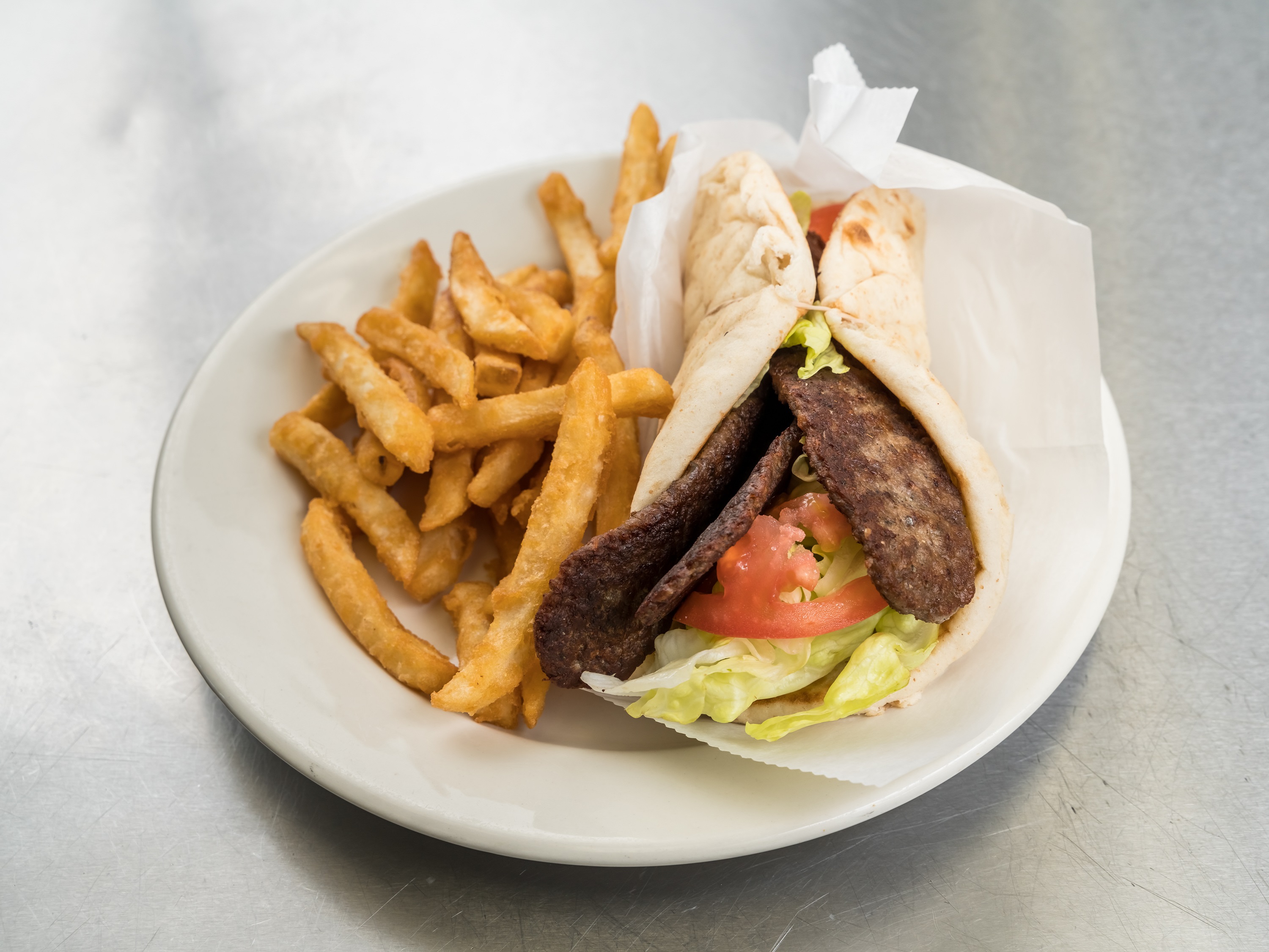 Order Gyro On Pita Bread food online from D&B Deli store, Uniondale on bringmethat.com