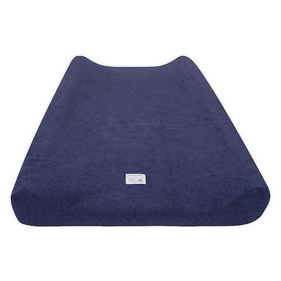 Order Burt's Bees Baby™ Organic Cotton Changing Pad Cover in Indigo food online from buybuy BABY store, Fresno on bringmethat.com