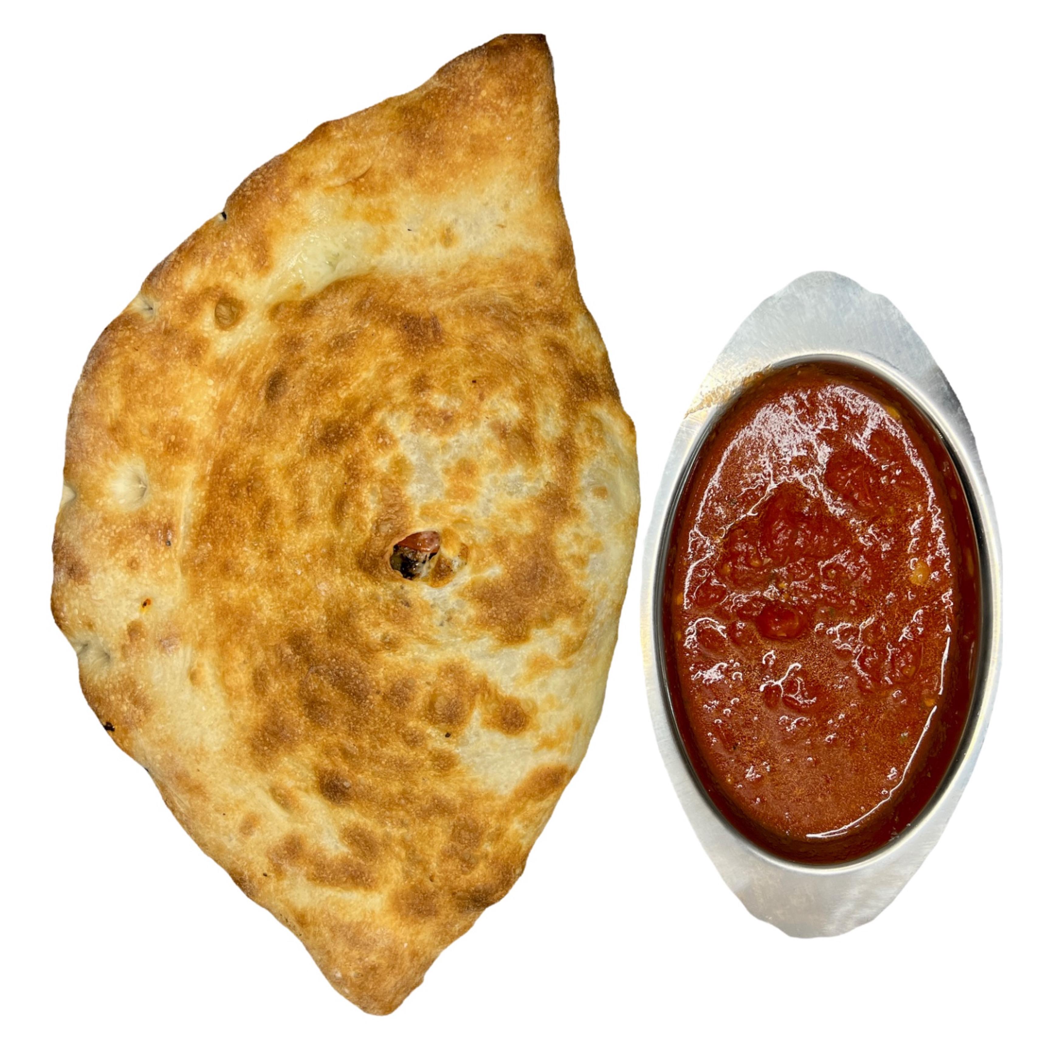 Order Calzone food online from Enzos Pizza store, Tucker on bringmethat.com