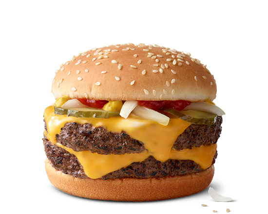 Order Double Quarter Pounder with Cheese food online from McDonalds store, Morgantown on bringmethat.com