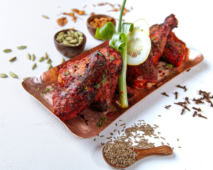 Order Tandoori Chicken (GF) food online from Southern Spice store, Irvine on bringmethat.com