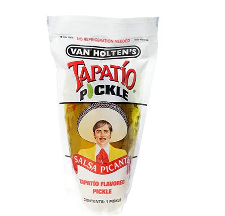 Order Pickle in a Pouch - Tapatio food online from Windy City Liquor Market store, El Cajon on bringmethat.com
