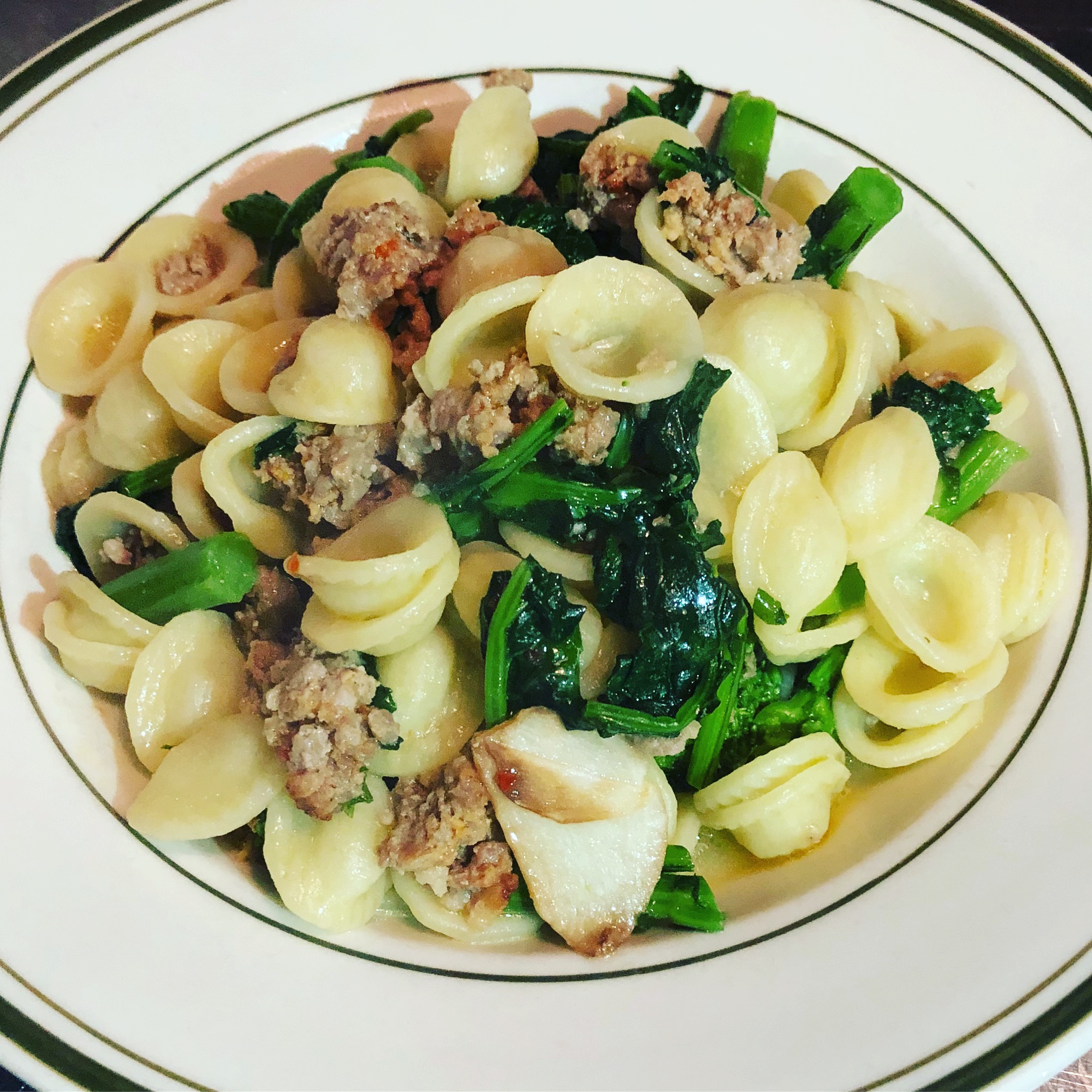Order Orecchiette with Italian Sausage & Broccoli food online from Gersi store, Brooklyn on bringmethat.com