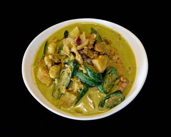 Order  - THAI GREEN CURRY SAUCE food online from Thaibodia Bistro store, Milpitas on bringmethat.com