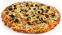Order Veggie Feast Pizza food online from Sir Pizza - Richmond Rd. store, Lexington on bringmethat.com