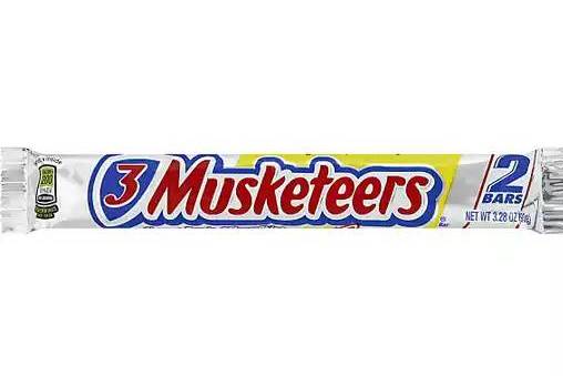Order 3 Musketeers Bar King Size food online from Shell store, Gaithersburg on bringmethat.com