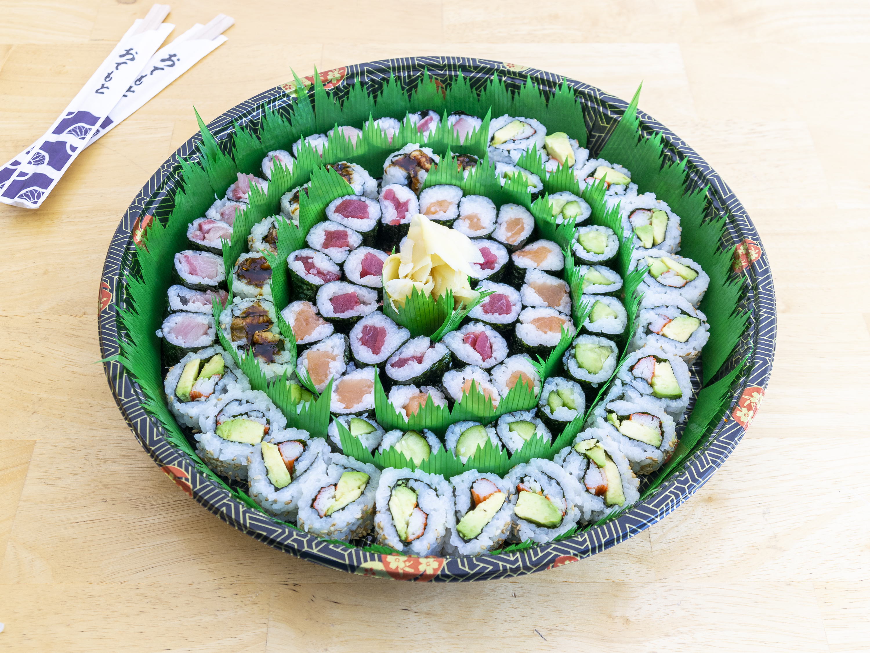 Order 34. Roll Platter food online from Oishinbo store, Harrison on bringmethat.com