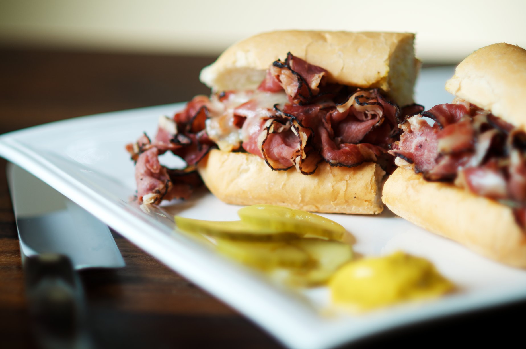 Order California Pastrami Sandwich food online from Sequoia Sandwich Company store, Bakersfield on bringmethat.com
