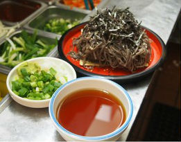Order M-49. Soba (모밀국수/荞麦面) food online from Restaurant Namsan store, Los Angeles on bringmethat.com