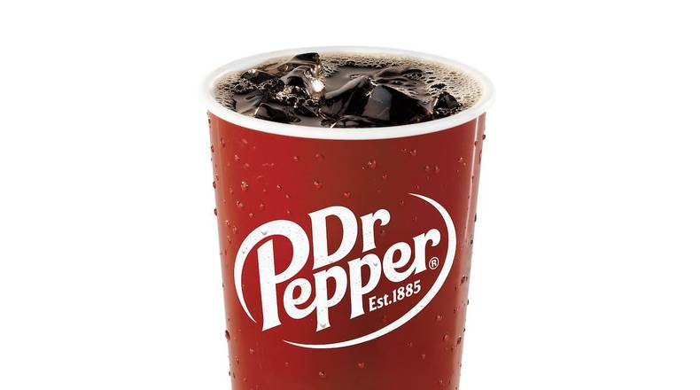 Order Dr Pepper® food online from The Burger Den store, Evansville on bringmethat.com