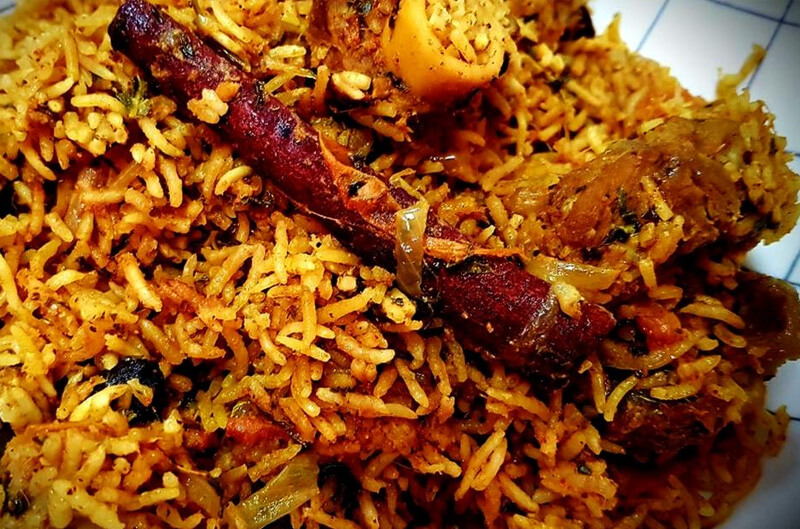 Order GOAT BIRYANI  food online from Royal Spice Indian Restaurant store, Millville on bringmethat.com