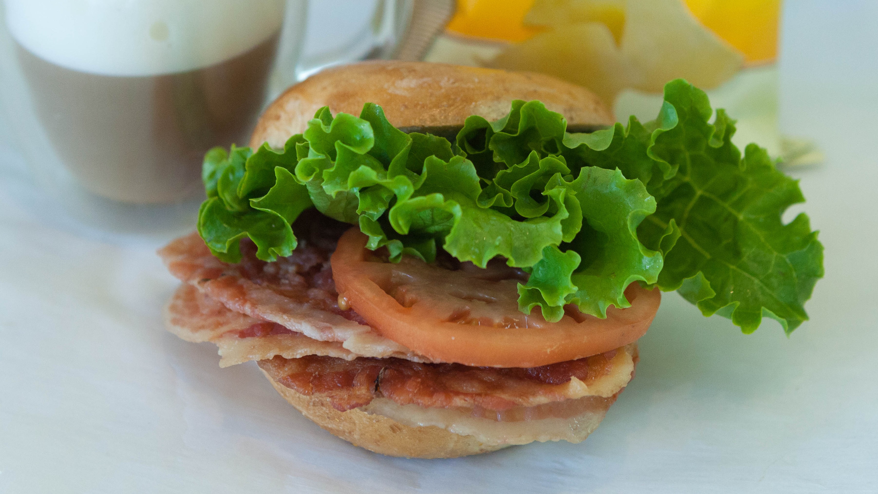 Order B.L.T. Sandwich food online from Bagel Bakery store, Monterey on bringmethat.com