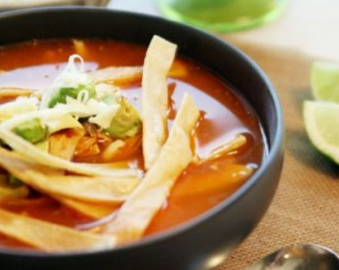 Order Chicken Tortilla Soup Large food online from Guadalajara Mexican Grill store, Tucson on bringmethat.com