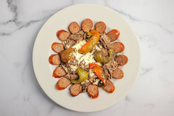 Order Buona Beef & Sausage Bowl food online from Buona store, Chicago on bringmethat.com