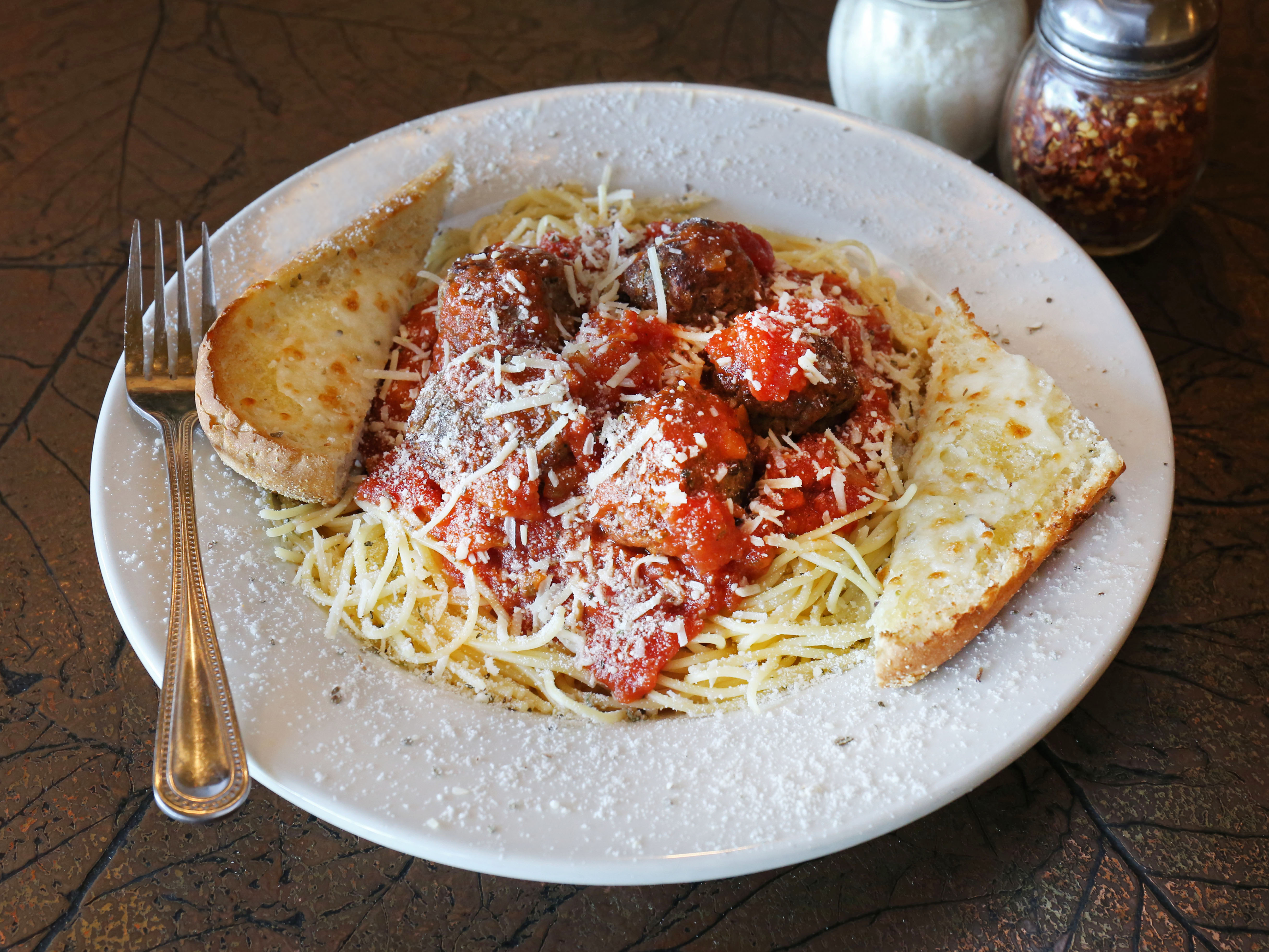 Order Spaghetti with Sauce food online from Mogio's Gourmet Pizza store, Murphy on bringmethat.com