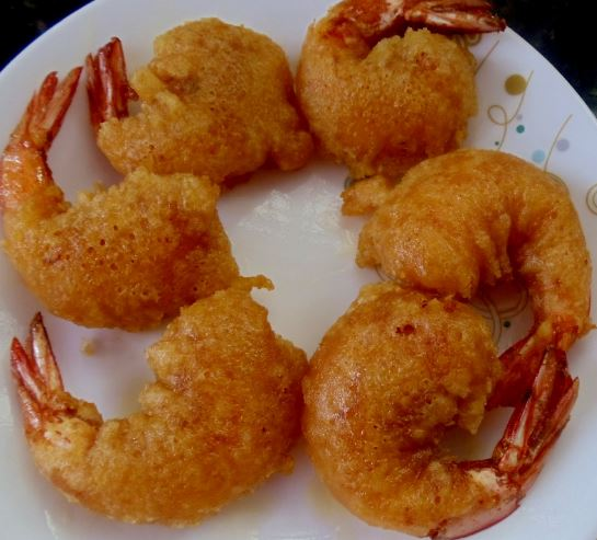 Order Shrimp Pakora food online from Curry India store, New York on bringmethat.com