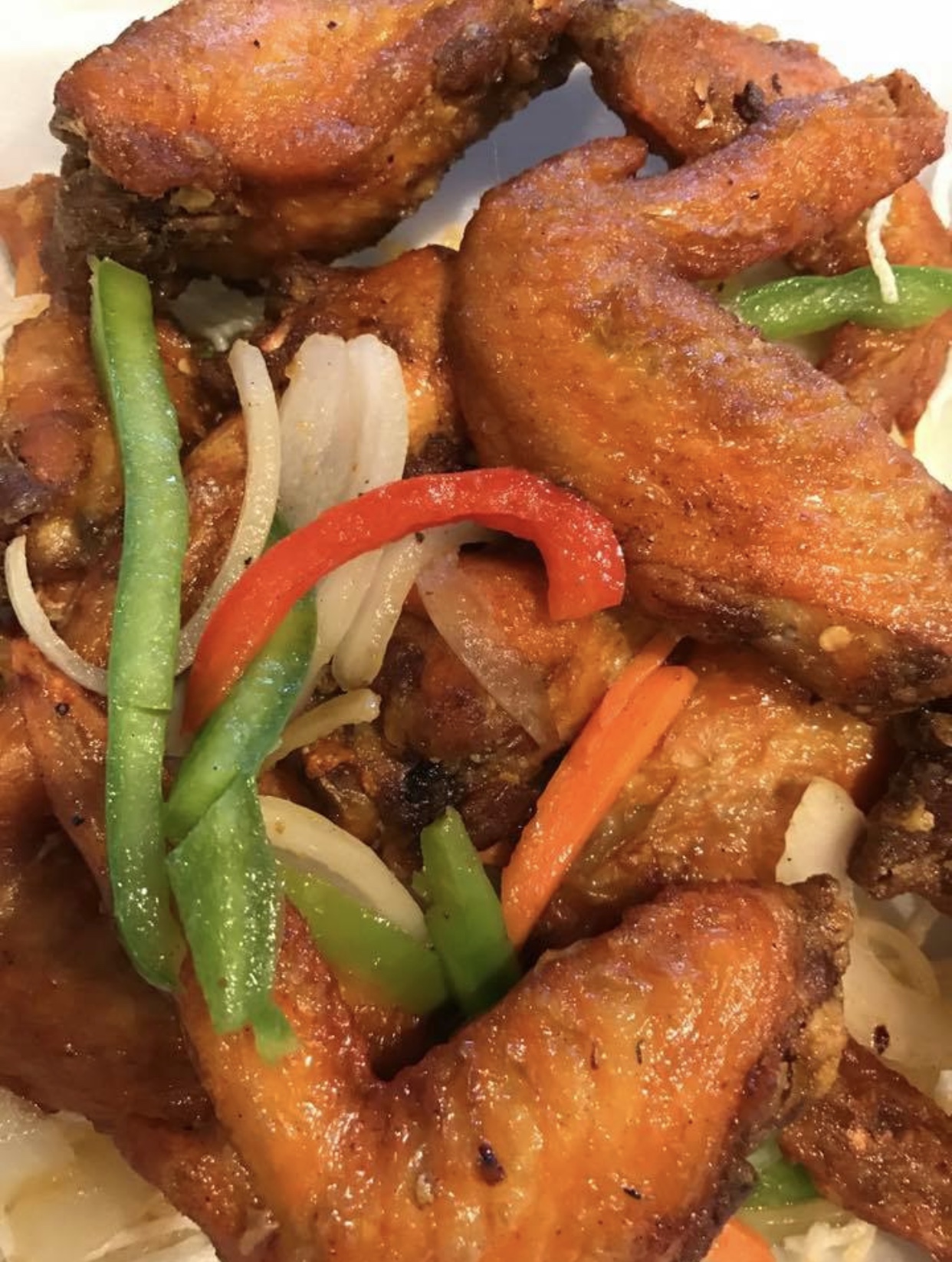 Order A9. 8 Dragon Wings food online from August Moon store, New Orleans on bringmethat.com