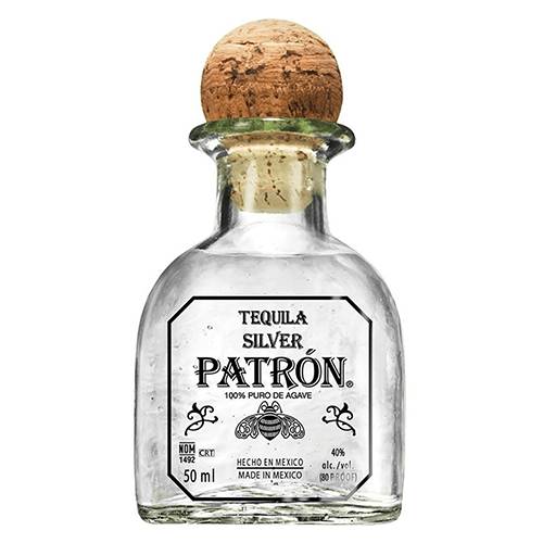 Order Patron Silver - 50ml/Single food online from Bottle Shop & Spirits store, Los Alamitos on bringmethat.com