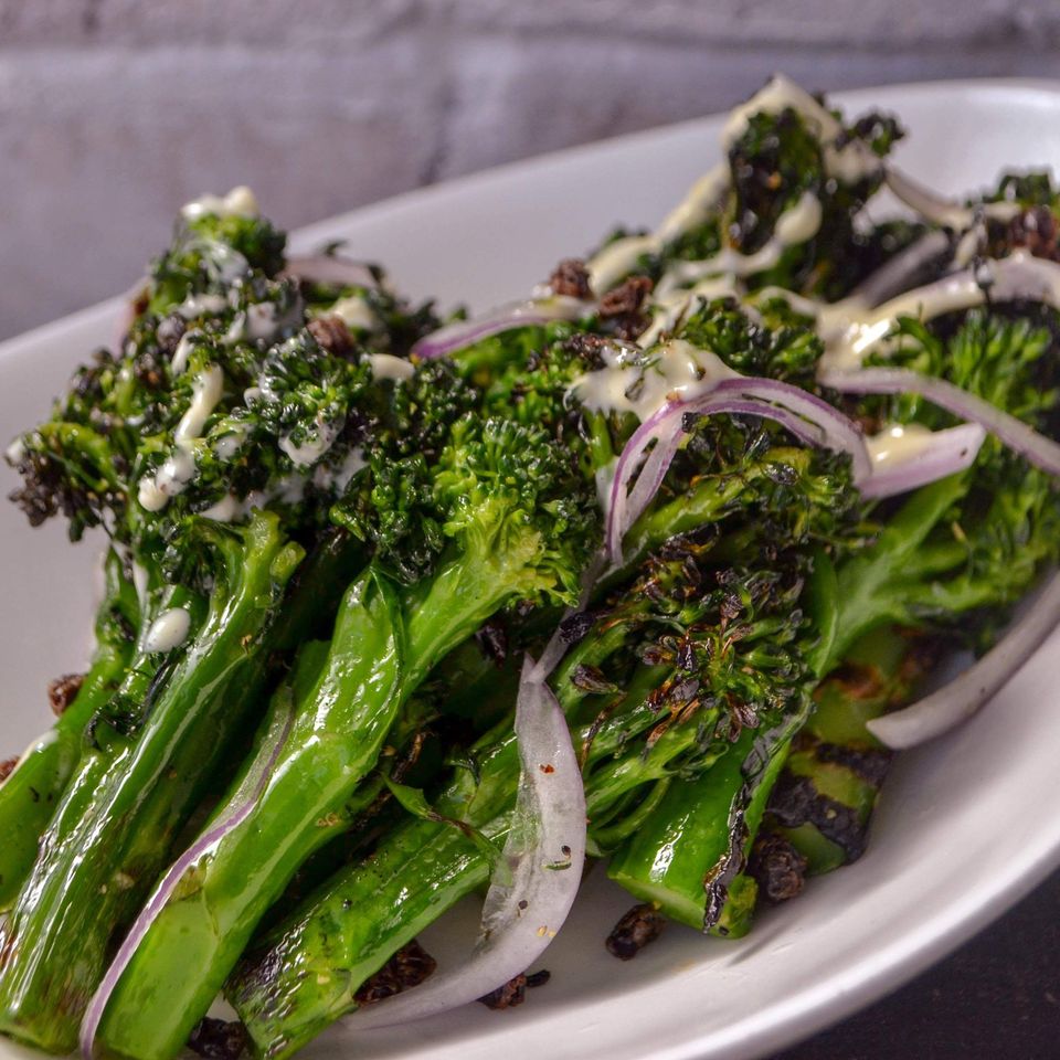 Order Grilled Broccolini food online from 1700 Degrees Steakhouse store, Harrisburg on bringmethat.com