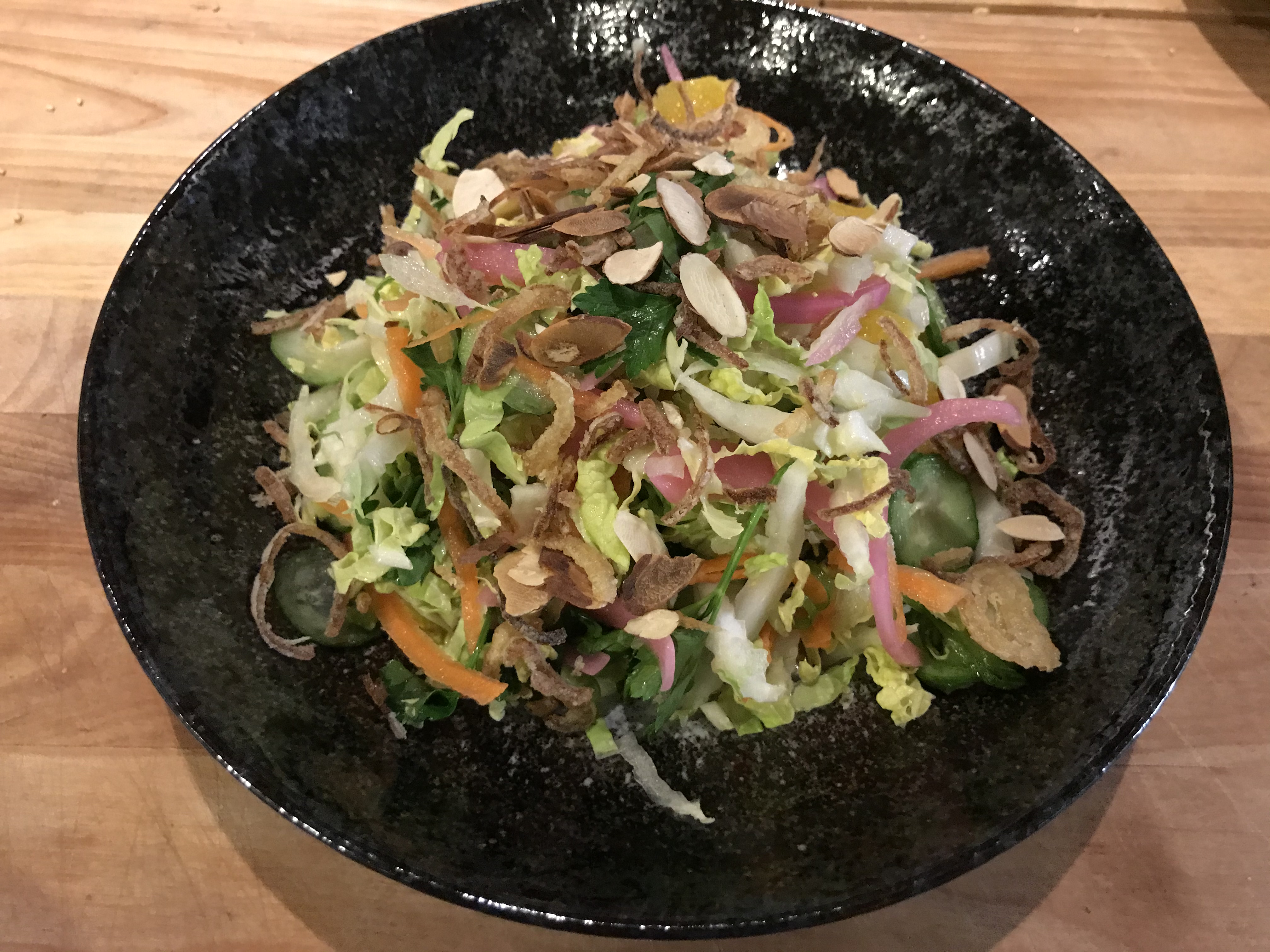 Order Tofu-Cabbage Salad food online from Spinning Bones store, Alameda on bringmethat.com