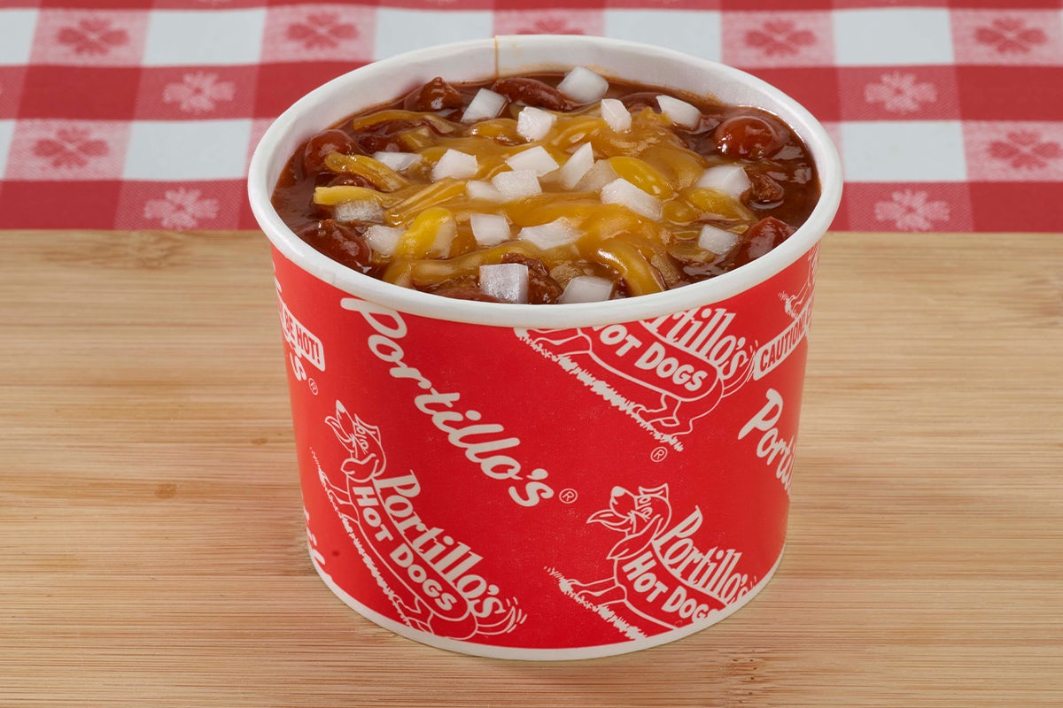 Order Cup of Chili food online from Portillo's store, Batavia on bringmethat.com