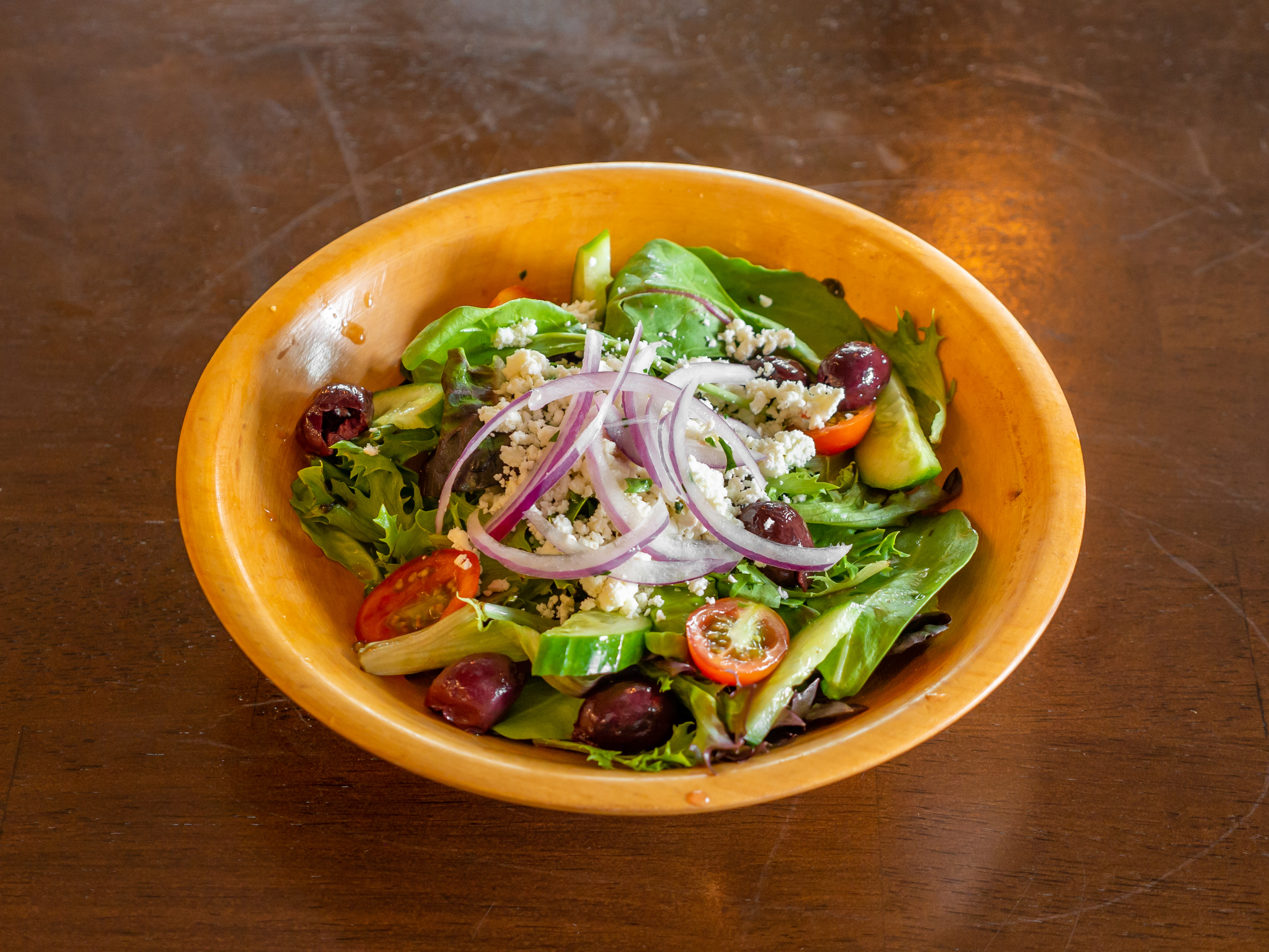 Order Greek Salad food online from Urban Deli store, Petaluma on bringmethat.com
