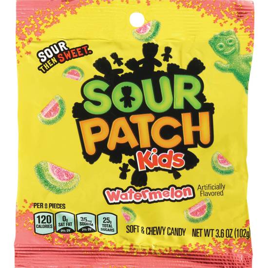 Order Sour Patch Kids Watermelon Peg 4oz food online from Cvs store, FOUNTAIN VALLEY on bringmethat.com