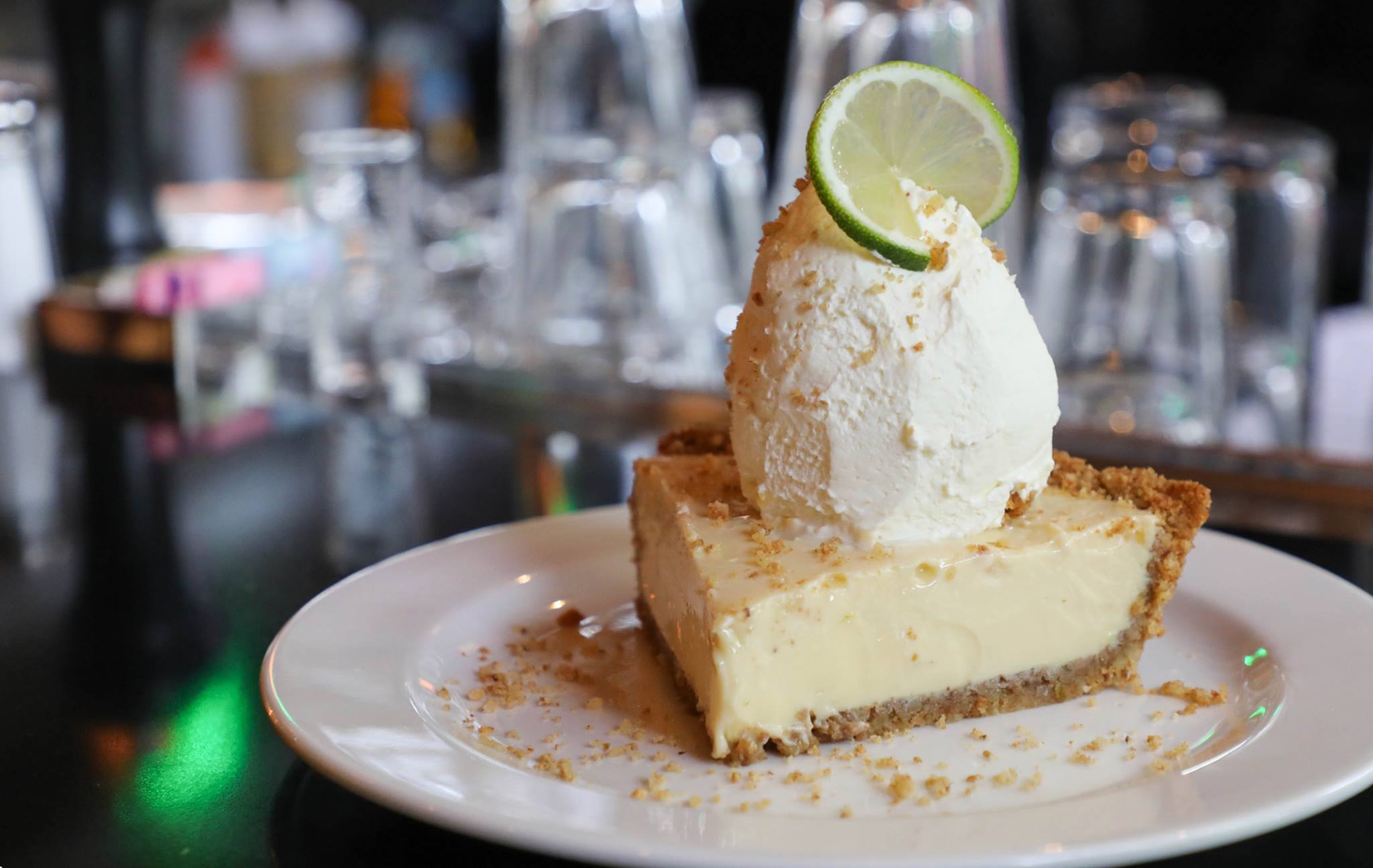 Order Key Lime Pie food online from Stanford Grill store, Rockville on bringmethat.com