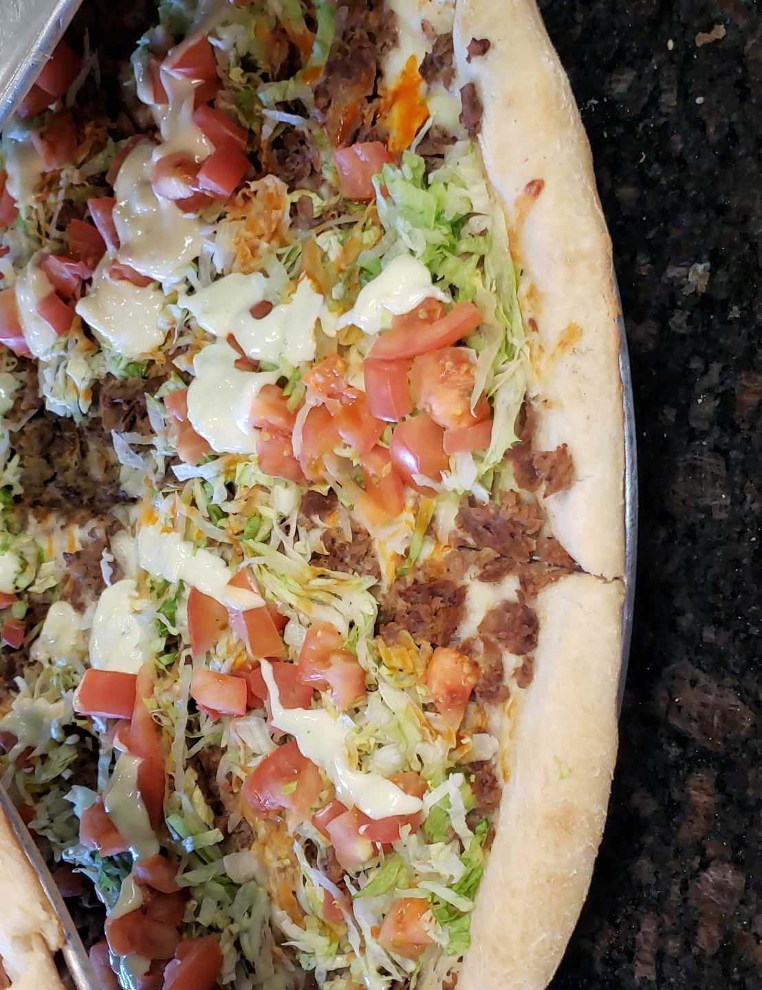 Order Taco Pizza food online from Mr. P's Pizza & Pasta store, North Wales on bringmethat.com
