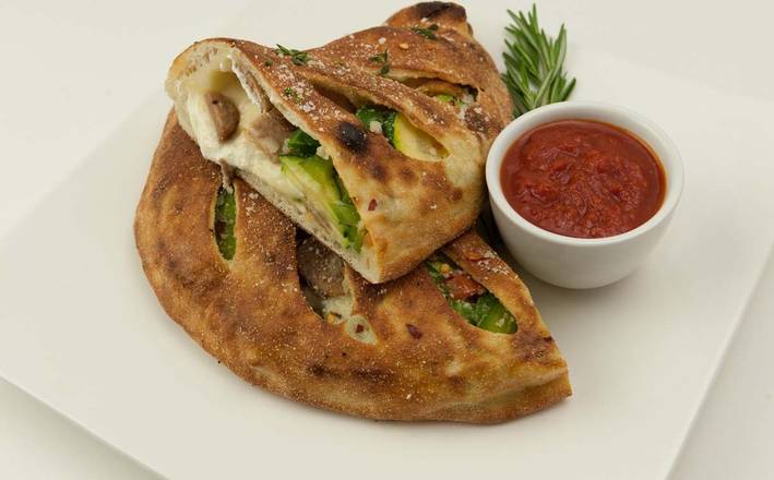 Order Chicken Broccoli Calzone food online from Stone Hot Pizza store, Arlington on bringmethat.com