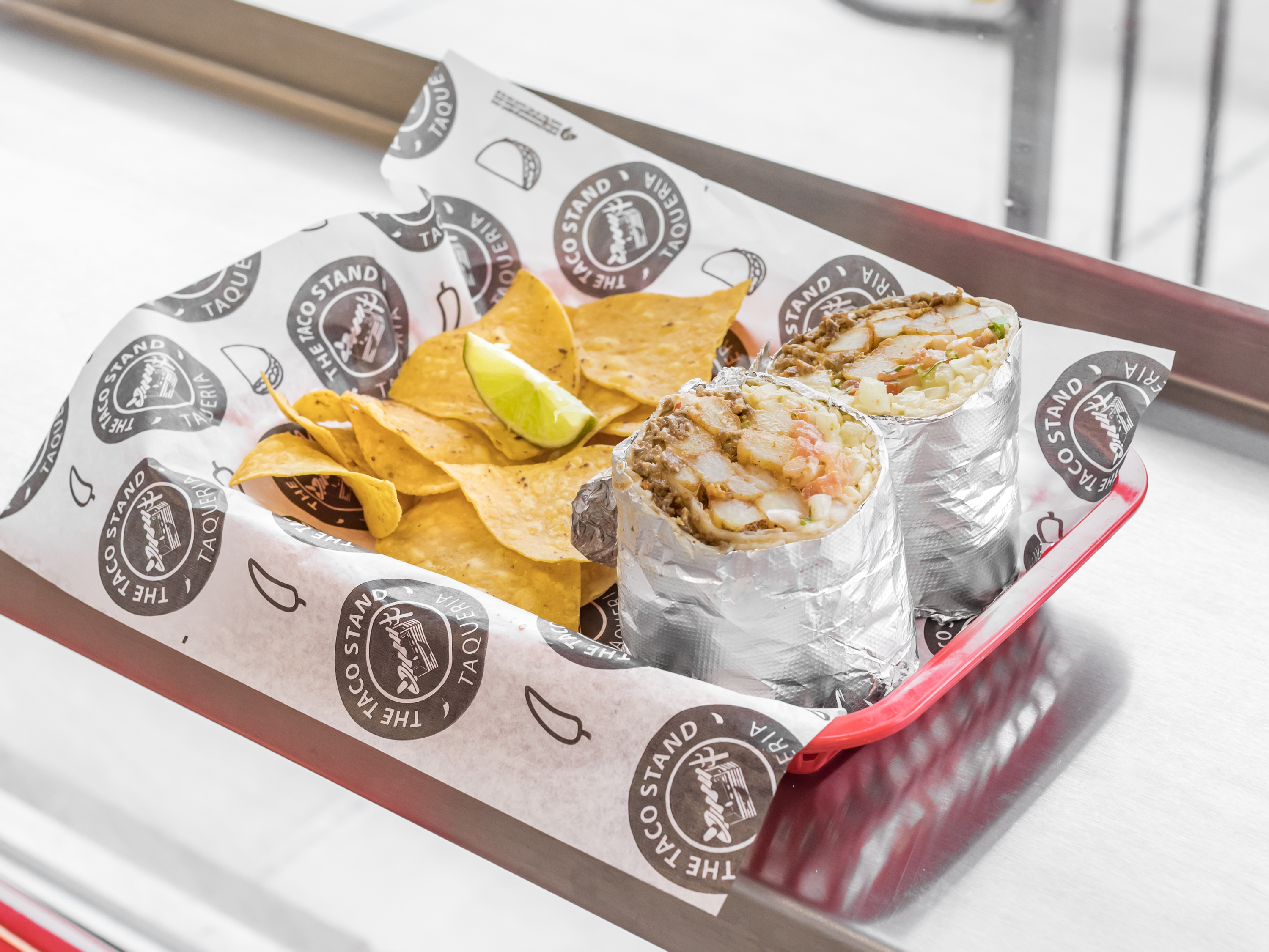 Order California Burrito food online from The Taco Stand store, Garden City on bringmethat.com