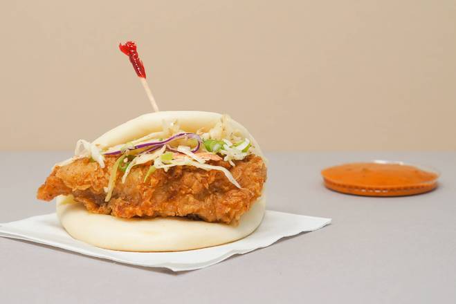 Order (1) Crispy Chicken  food online from Bao'd Up store, Austin on bringmethat.com