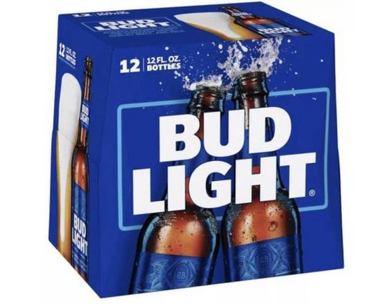 Order Bud Light, 12pk-12oz bottle beer (4.2% ABV) food online from Cold Spring Liquor store, Liberty Hill on bringmethat.com