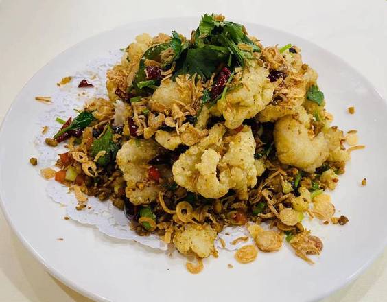 Order Fried Chinese Cauliflower  food online from Wei Authentic Chinese Cuisine store, Gwinnett County on bringmethat.com