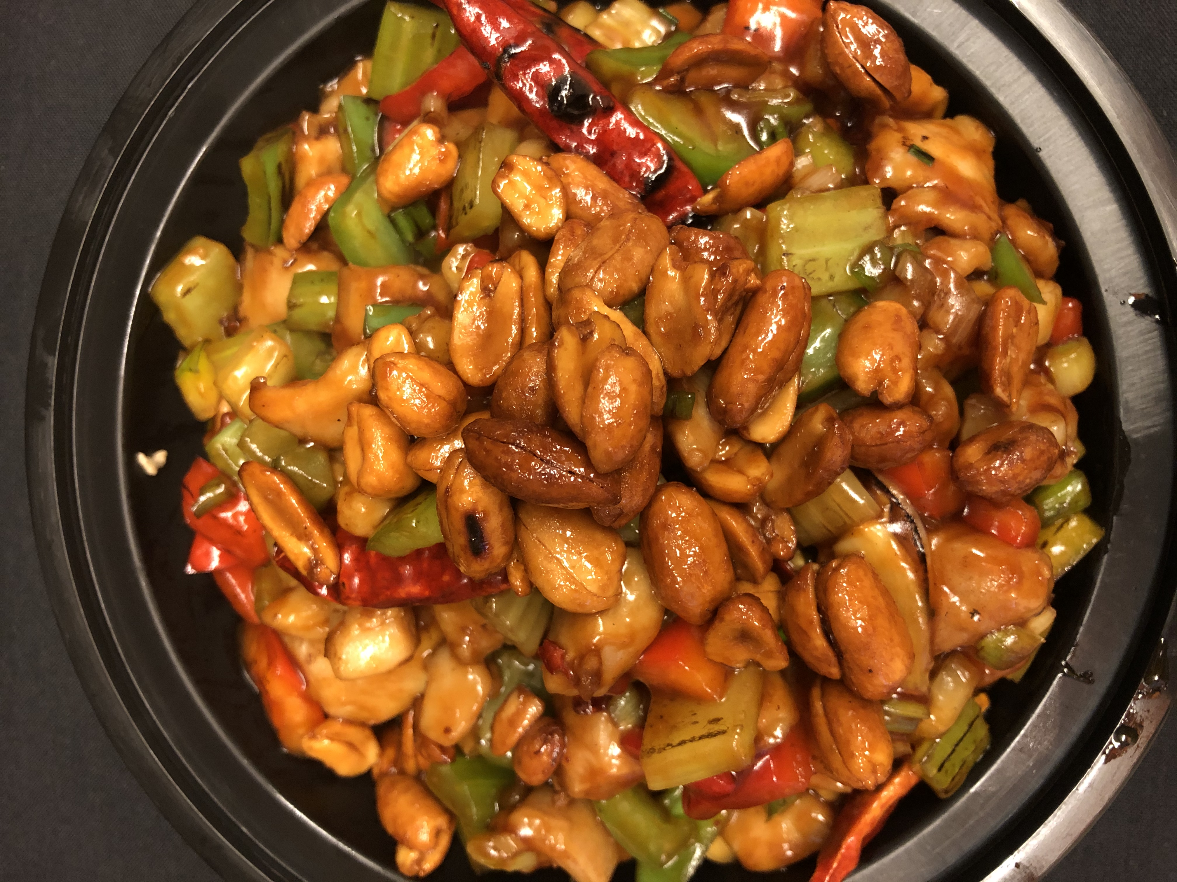 Order Kung Pao Chicken Dinner food online from Pepper Asian Bistro II store, Denver on bringmethat.com