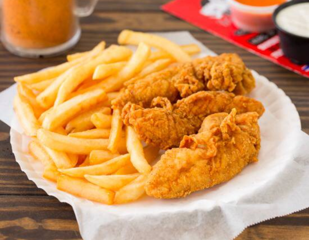 Order 3 Pieces Tenders food online from Texas Wings & Grill store, Austin on bringmethat.com