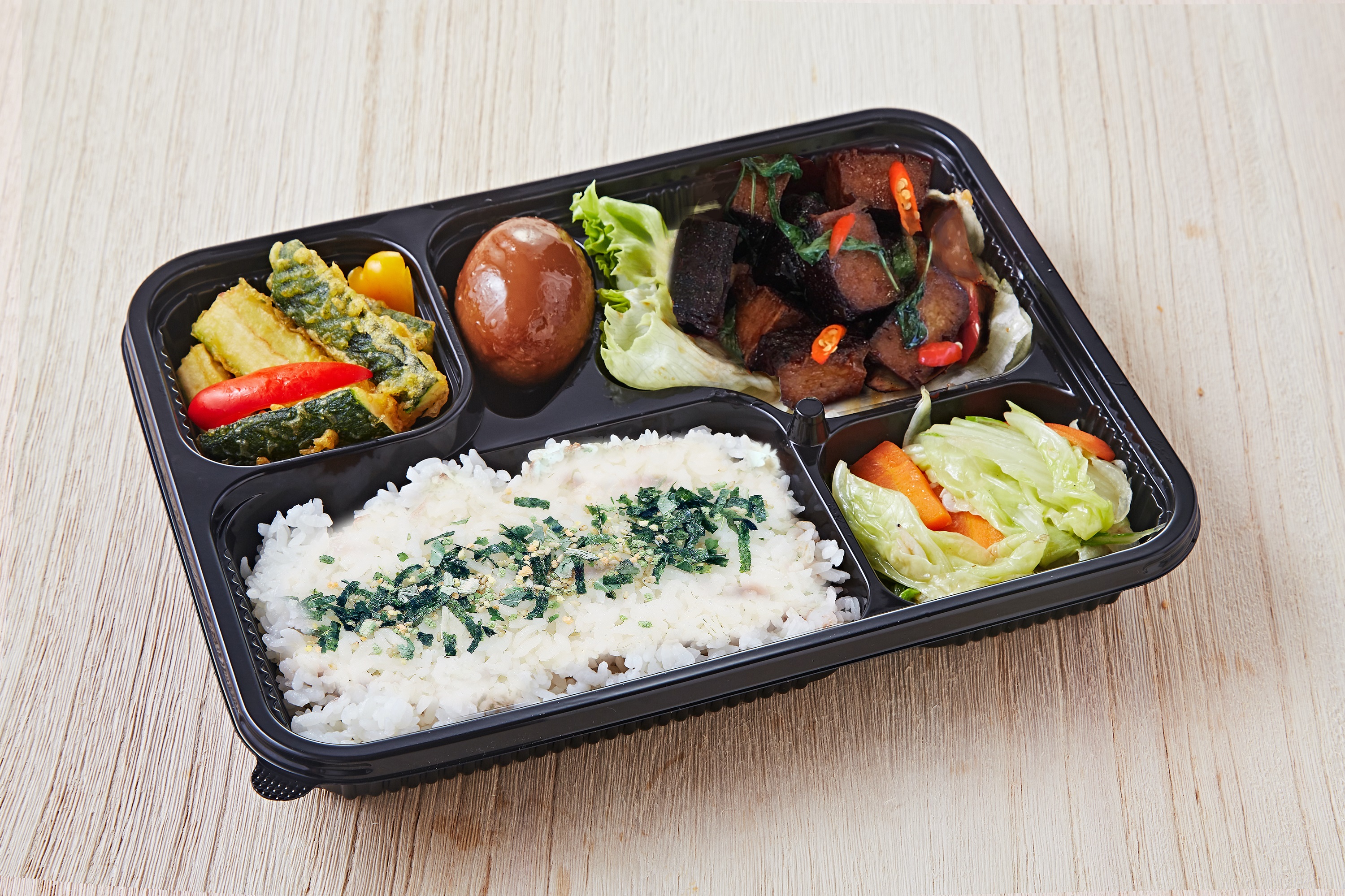 Order #R16 Three Cup Tofu Bento food online from O2 Valley store, Cupertino on bringmethat.com