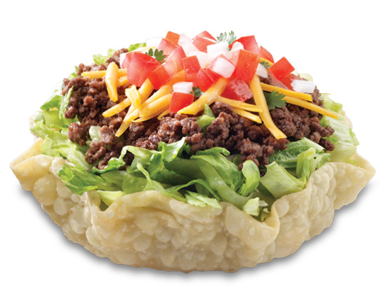 Order Ground Beef Taco Salad food online from Taco Time store, Salt Lake City on bringmethat.com