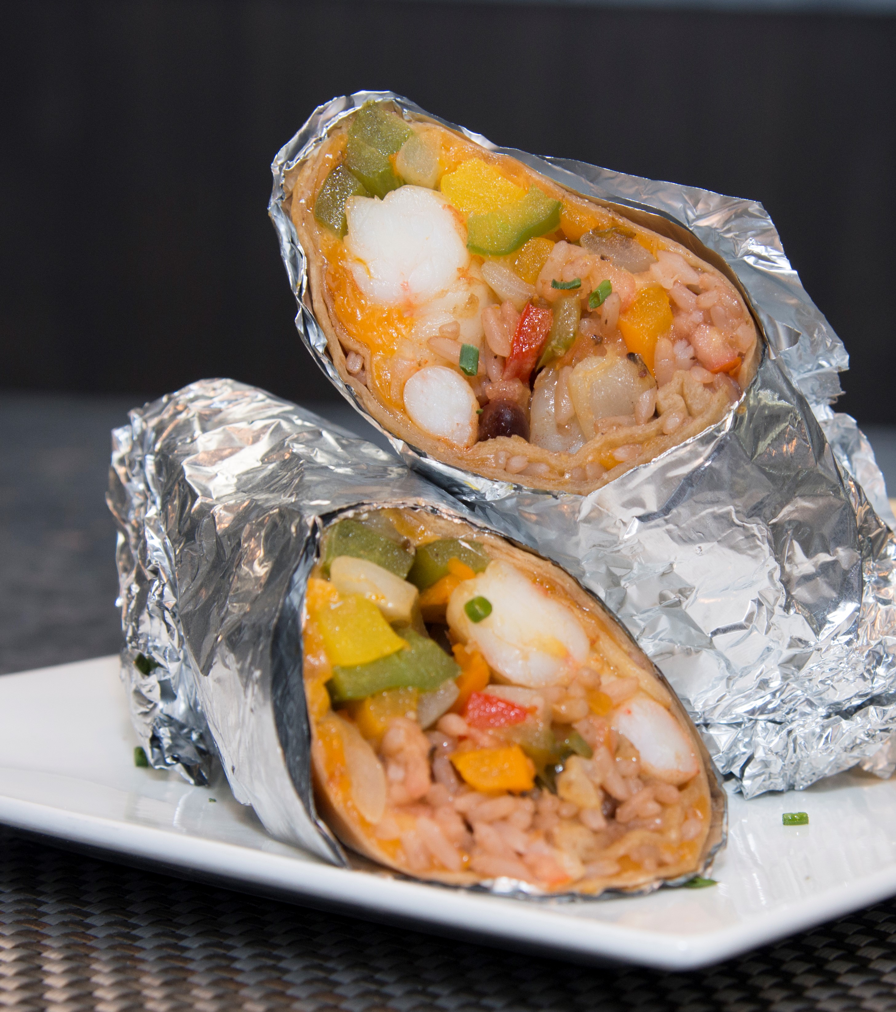 Order Shrimp Wrap Lunch food online from Blue Waters Caribbean & Seafood Grill store, Temple Hills on bringmethat.com