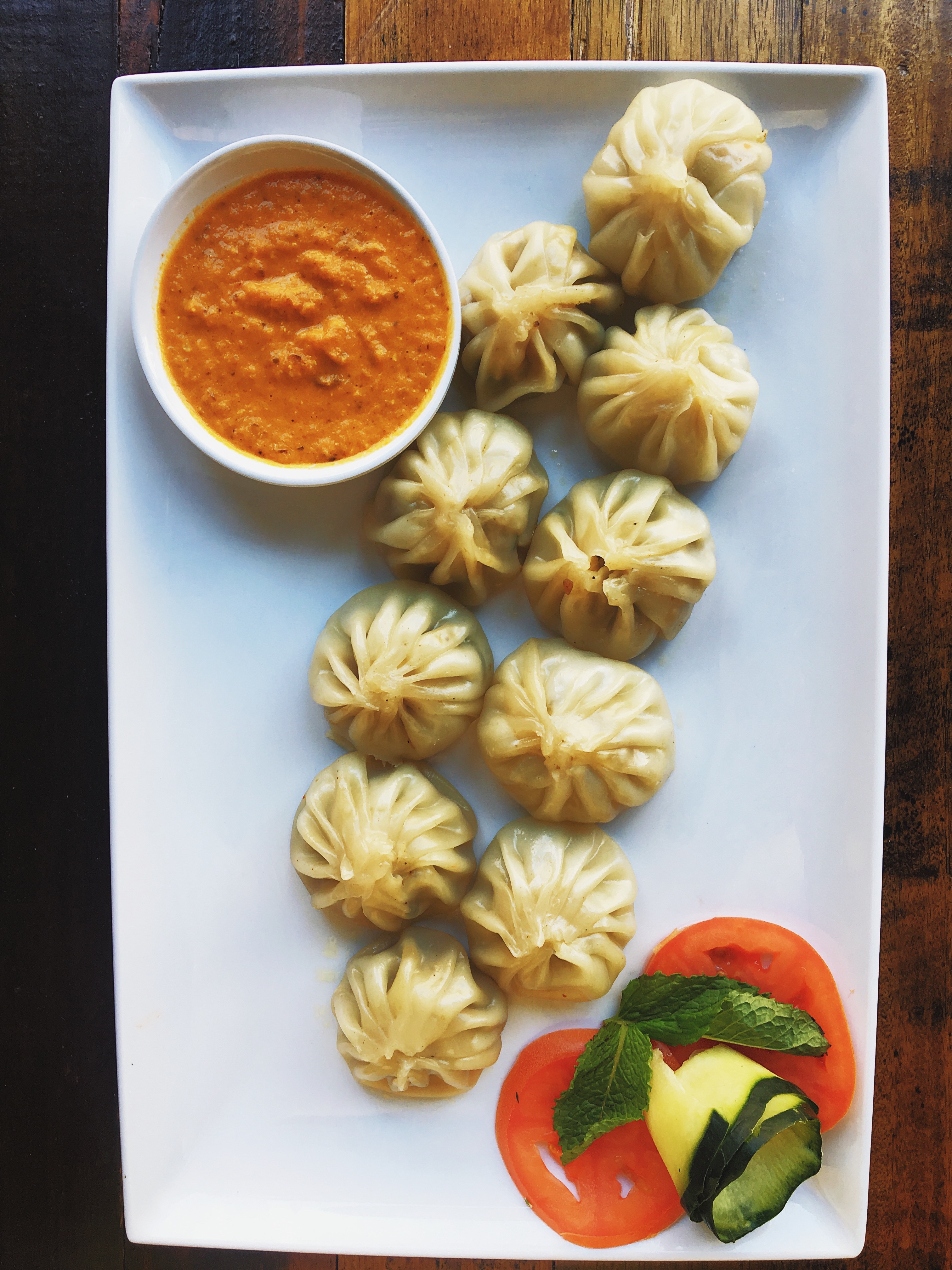 Order Chicken (Kukhura) Momo food online from The Momo World store, Chicago on bringmethat.com