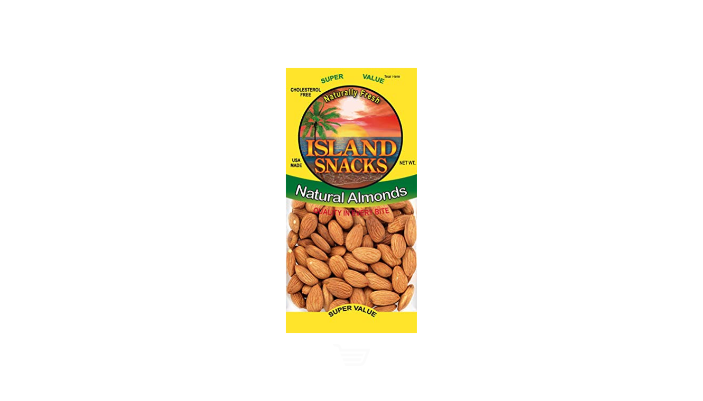 Order Island Snacks Almonds 4 oz food online from JR Food Mart store, Camarillo on bringmethat.com