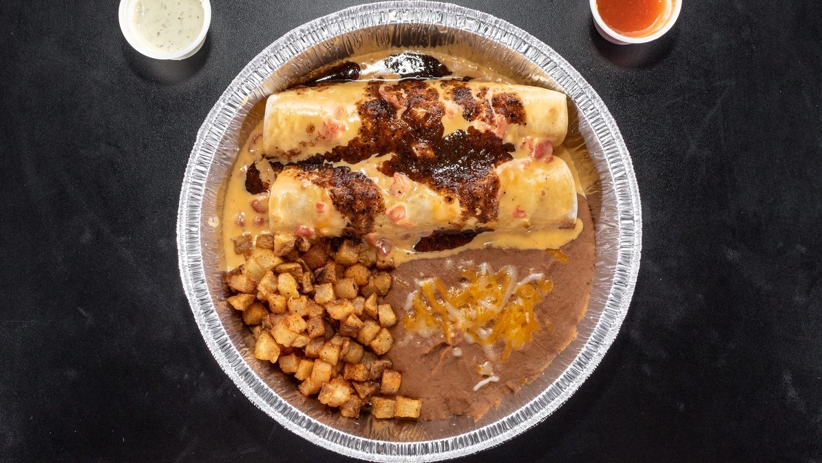 Order Early Bird Enchiladas food online from The Taco Joint store, Dallas on bringmethat.com