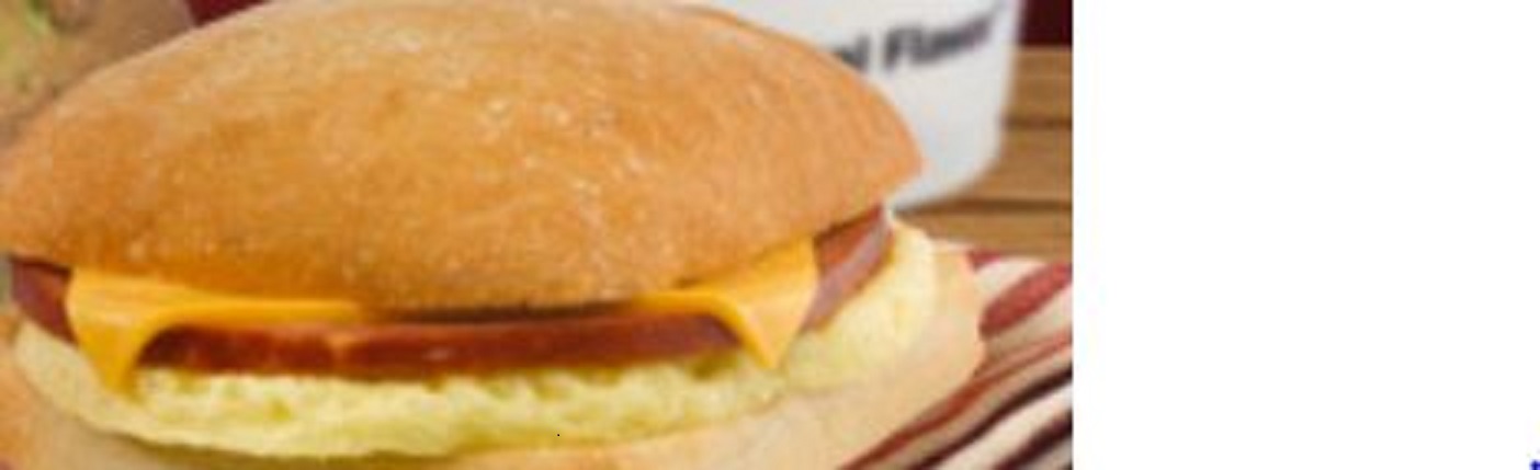 Order Linguica, Egg and Cheese Sandwich food online from Honey Dew Donuts store, Beverly on bringmethat.com