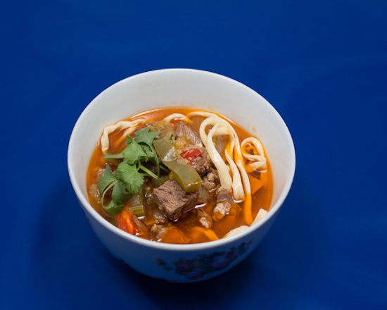 Order Lagman Soup food online from Uzbekistan Restaurant store, Philadelphia on bringmethat.com