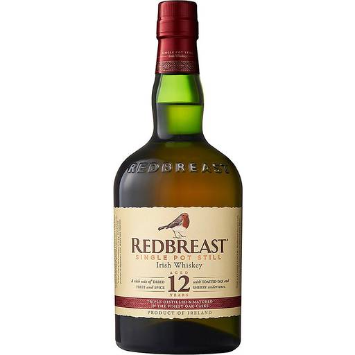 Order Redbreast 12 Year Old Irish Whiskey (750 ML) 63557 food online from Bevmo! store, Ladera Ranch on bringmethat.com